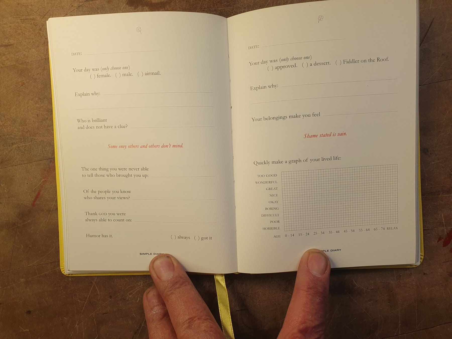 Libri: Keels simple Diary - Philipp Keel – Usato da Zürich venduto da loosebone 6