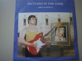 Vinyl-Single Mike Oldfield - Pictures In The Dark