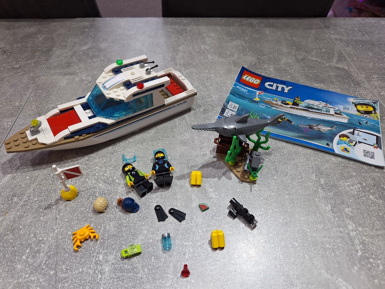 Lego Giocattoli: Lego 60221 Tauchyacht – Usato da Egerkingen venduto da Niceli1