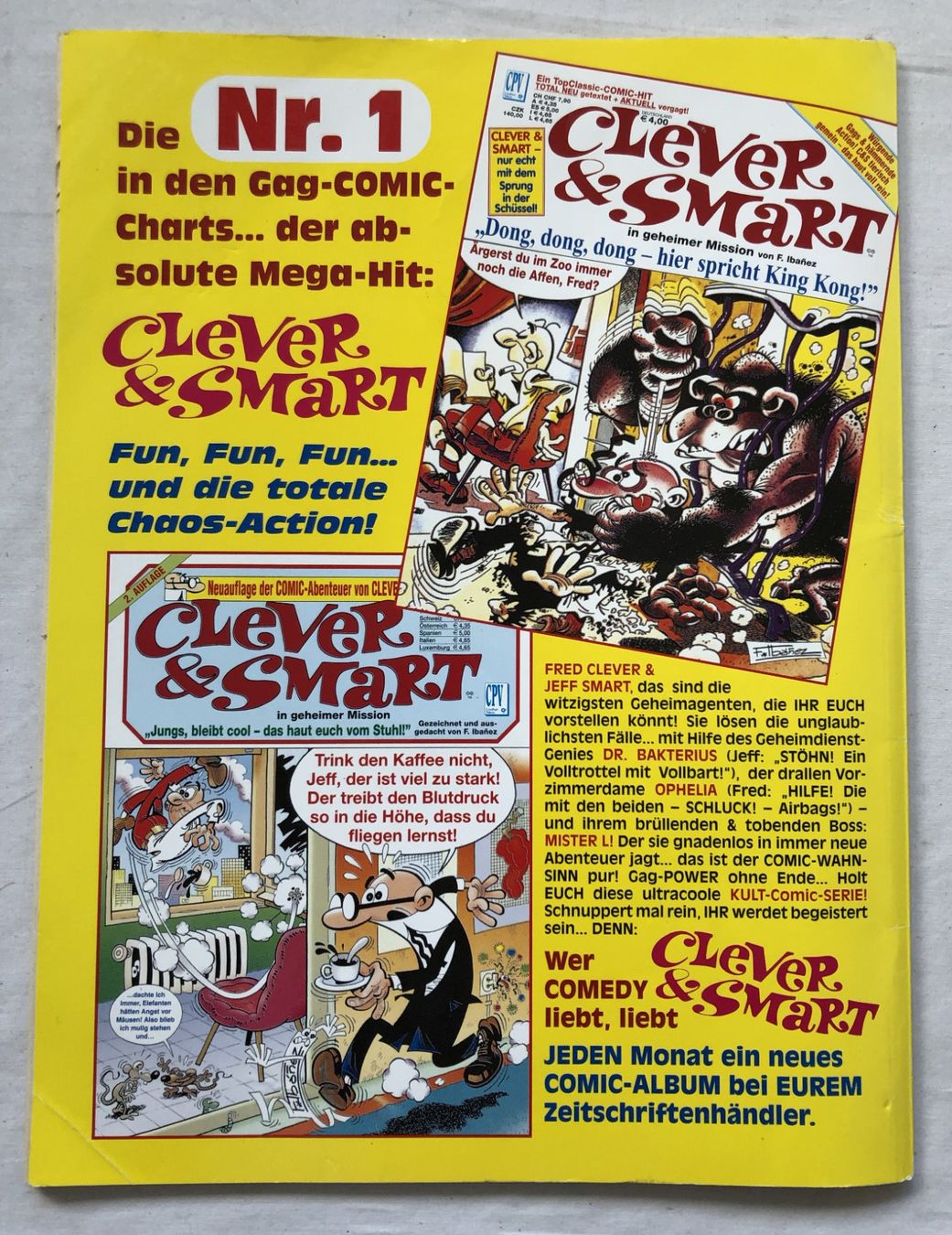 Comics: CLEVER & SMART - Nr.189 - 1.Auflage – Gebraucht aus Schaffhausen von durruti 4