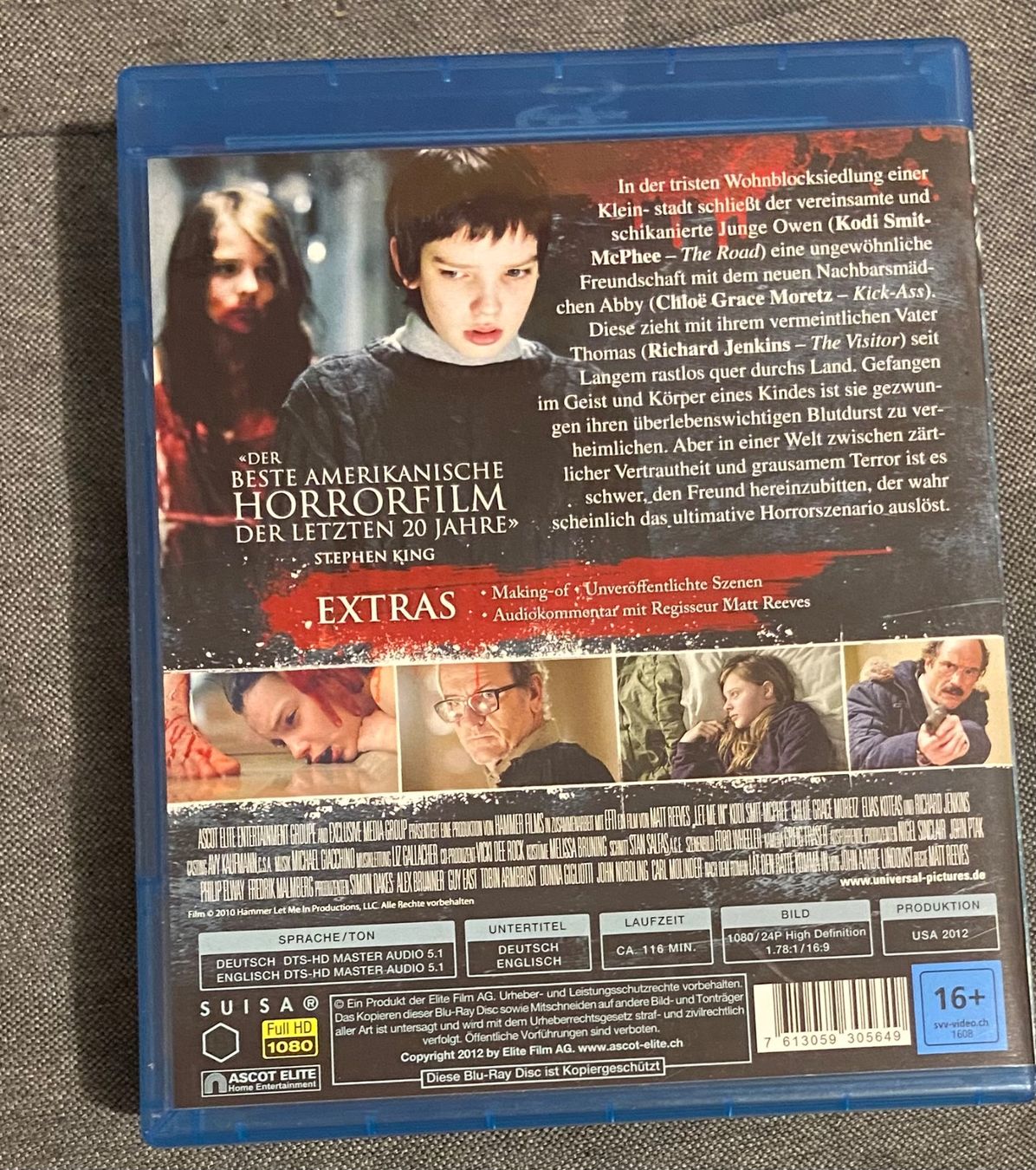 Tutti i DVDs: Let Me In - Blu-ray • Horrorfilm – Usato da Luzern venduto da Lycka 1