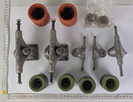 Skateboard Achsen, Rollen, Diverse Ersatzteile, Vintage