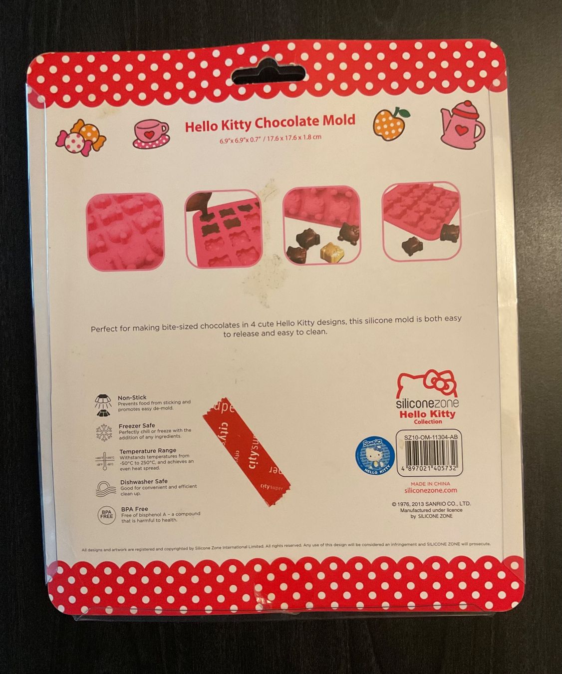 Hello Kitty Backformen: Hello Kitty Chocolate Mold – Gebraucht aus Meilen von Oeelio 3