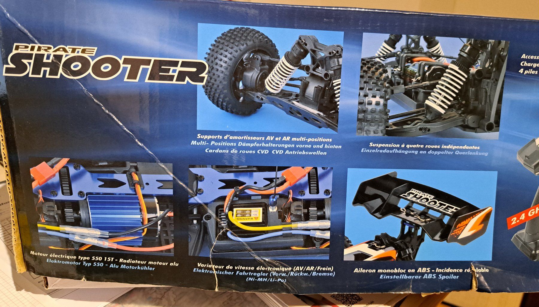 Modellismo RC: RC Auto PIRATE SHOOTER – Usato da Hüttwilen venduto da Grizzly04 7