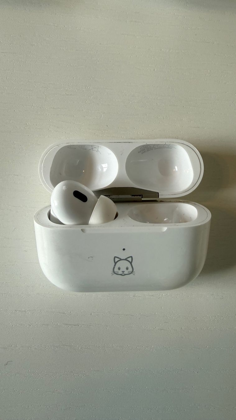 Apple Kopfhörer: Apple AirPods Pro 2 + Ersatzcase & linker Hörer – Gebraucht aus Zürich von ale_5ckb 4