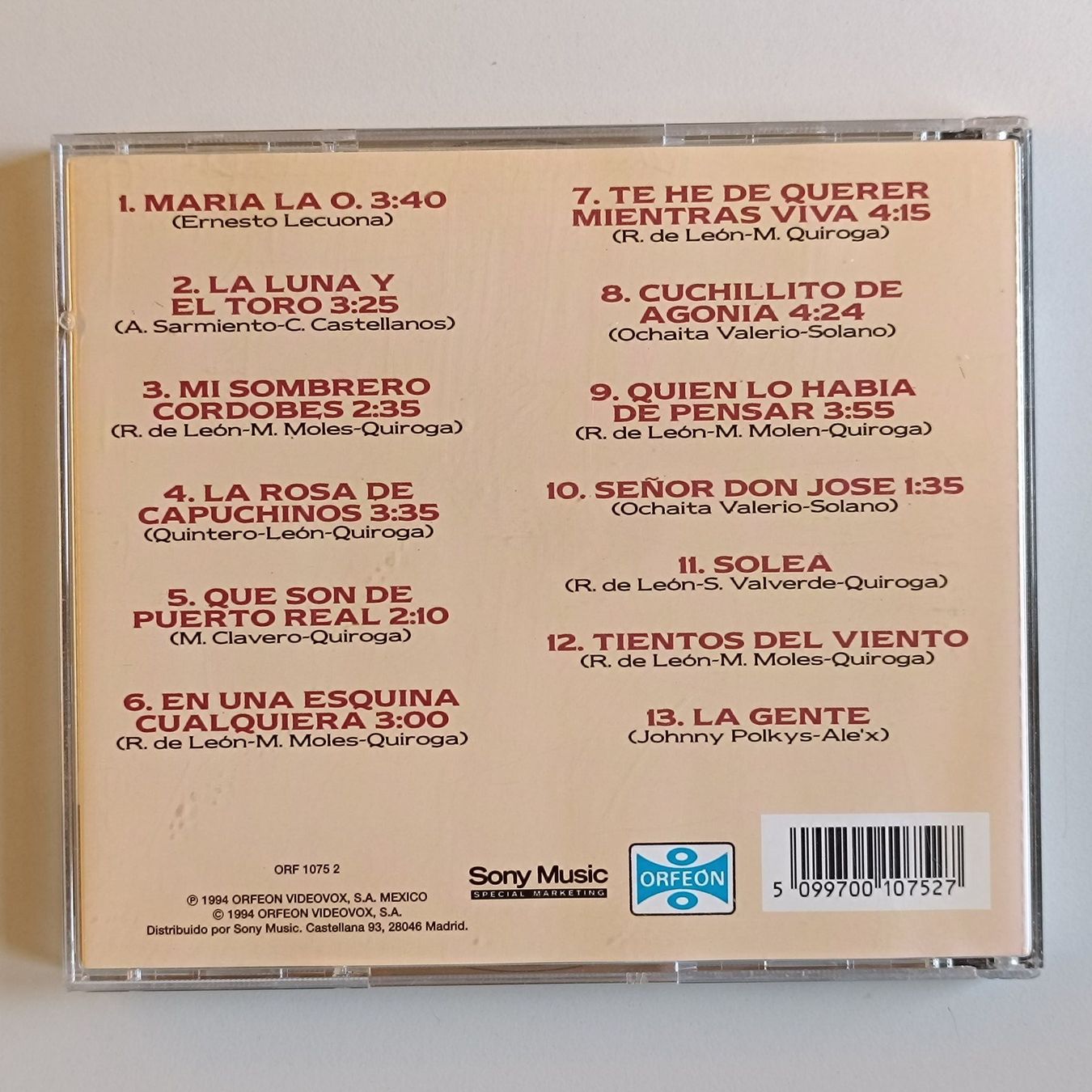 CD: Marife de Triana - CD -  grosse Hits  F7 – Usato da Sessa venduto da fraenklishop 1