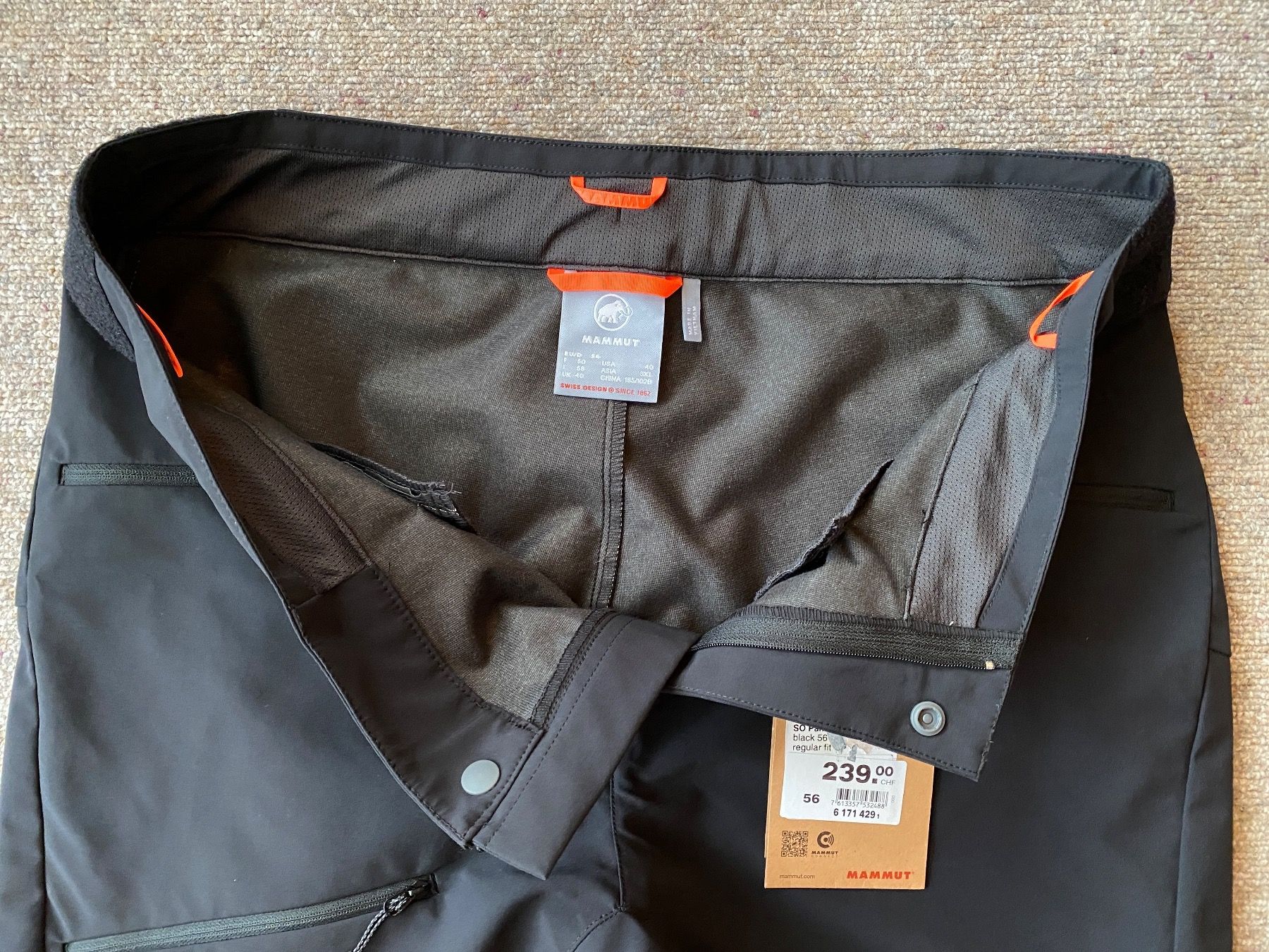 Mammut Hosen: Neue Mammut Tatramar Softshell Pants Herren, Gr. 56 – Neu und originalverpackt aus Thun von dane72 4