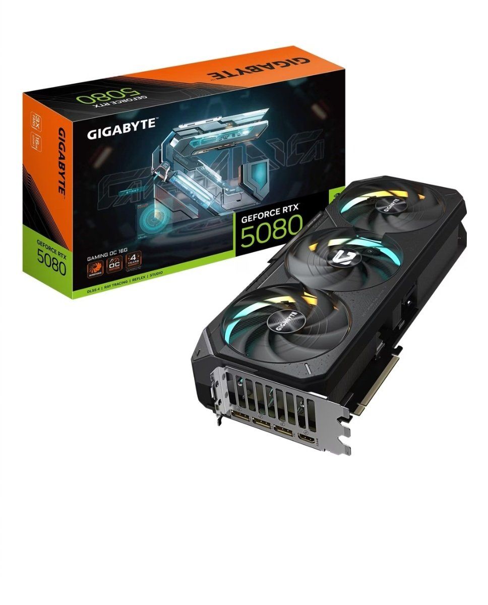 Gigabyte Schede grafiche: Geforce Gigabyte RTX5080 GAMING OC 16G – Nuovo e nell'imballaggio originale da Heiligenschwendi venduto da mcd_2gkh