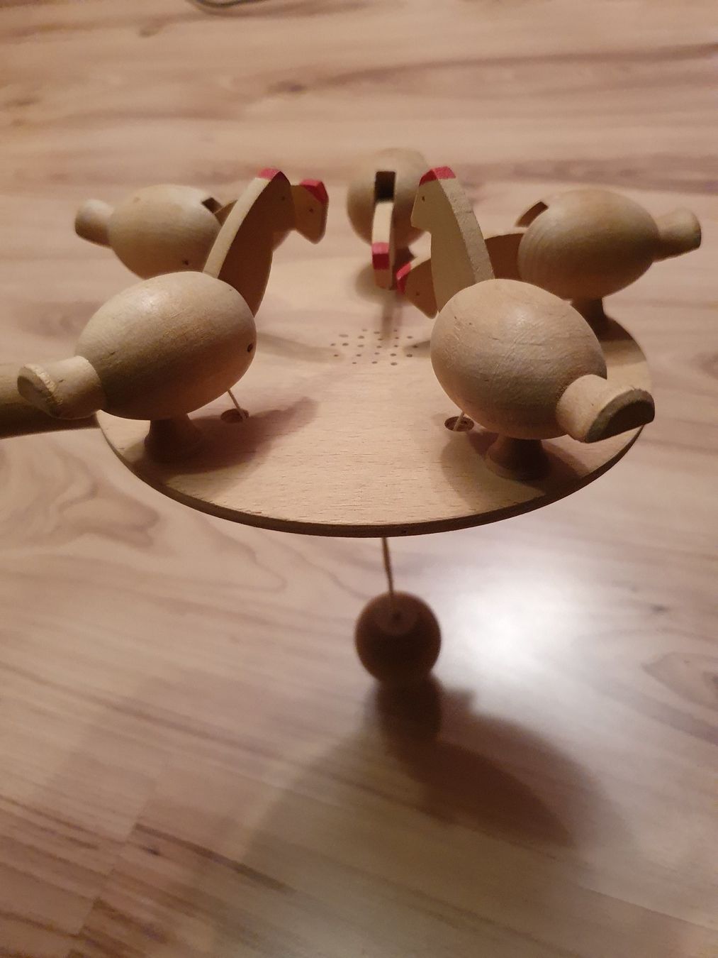 Giocattoli: Holz-Spielzeug "Pickende Hühner" – Usato da Worb venduto da FroLok 2