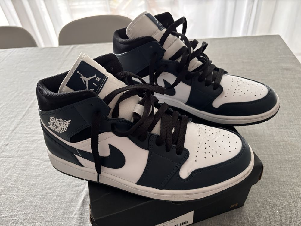 Jordan Chaussures hommes: Nike Air Jordan 1 Mid Navy Blue – D'occasion à Geneve par allgood2010 2