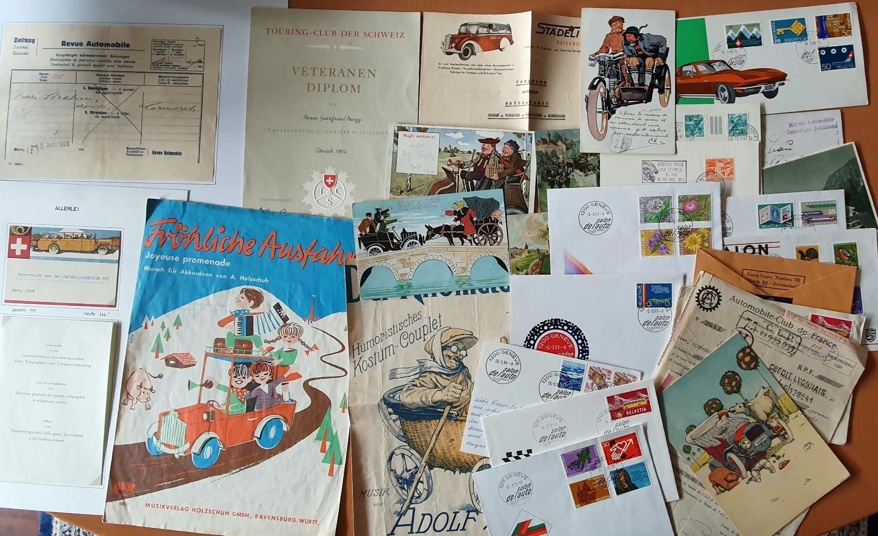 Cartes postales: Sammlung Automobil ab 1905 – D'occasion à Kreuzlingen par Rschweiz1