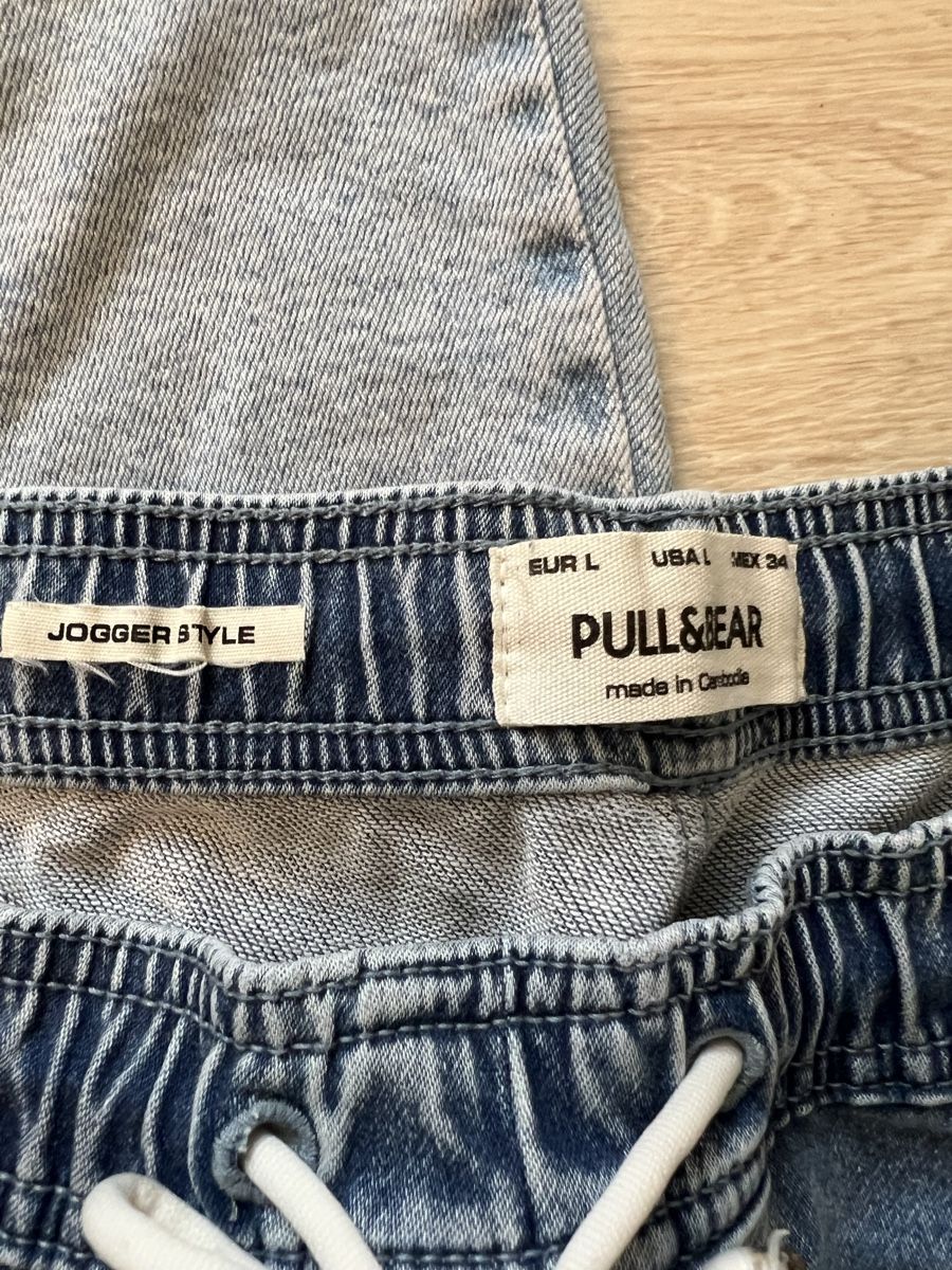 Pull&Bear Jeans: 2 Jeans Jogging stile -  Pull&Bear gr. L – Usato da Triesen venduto da bubita 3