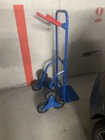 Treppensteiger Sackkarre blau guter Zustand