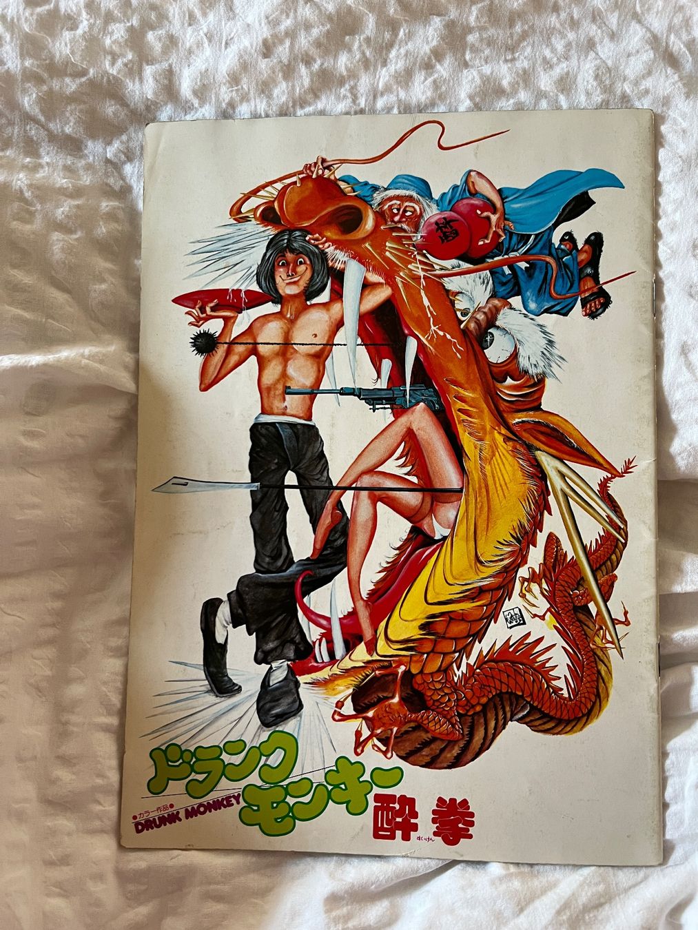 Bücher: Jackie Chan, rares Drunk Monkey Booklet, A4-Grösse – Gebraucht aus Iragna von Flips03 1