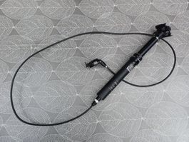 Defekte absenkbare Sattelstütze von Rockshox
