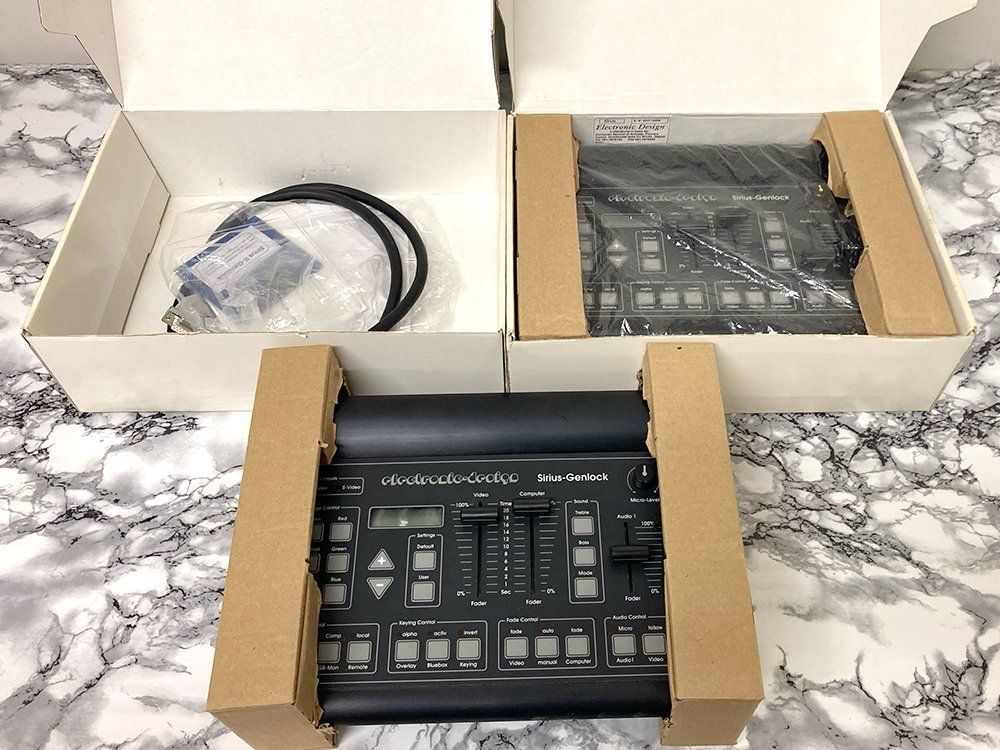 Console di mixaggio: Amiga Genlock – Electronic Design Sirius II – Usato da Weesen venduto da zuse_z3 2