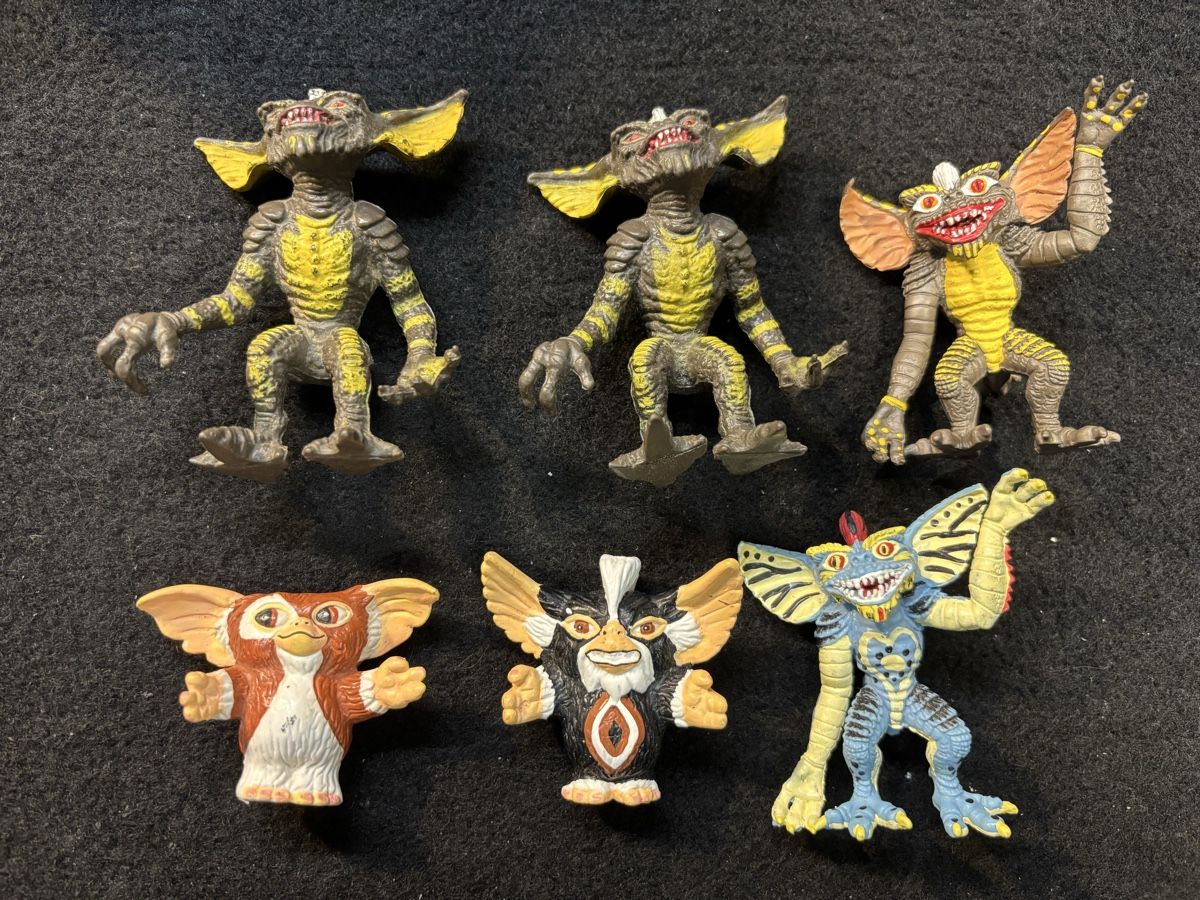 Giocattoli: 6 figurines Gremlins vintage – Usato da Yverdon-les-Bains venduto da DoctorGuitar