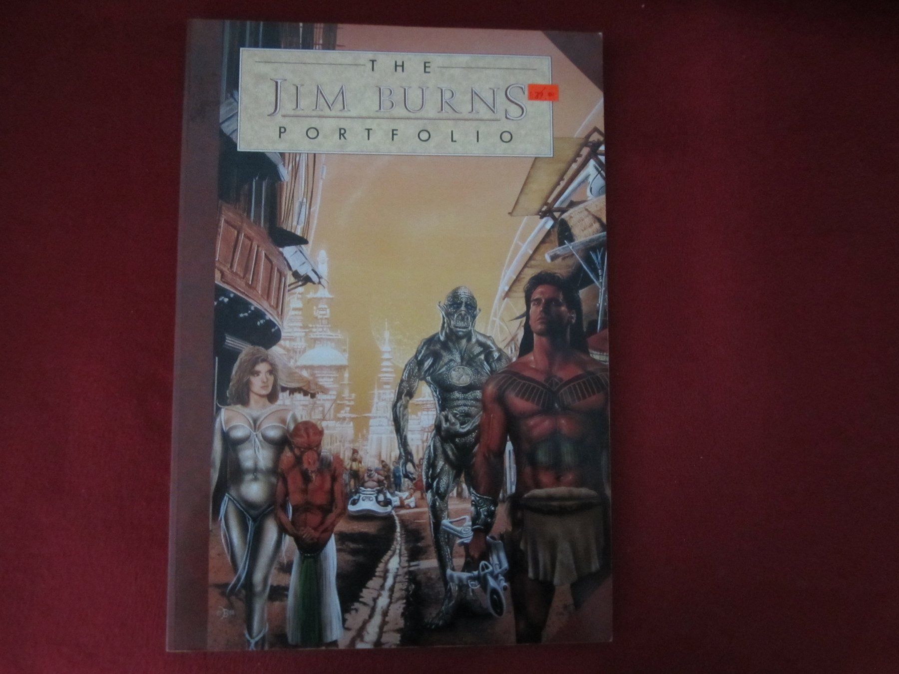 Fumetti: THE JIM BURNS PORTFOLIO(DRAGON WORLDS 1990) – Usato da Volketswil venduto da nemo2000