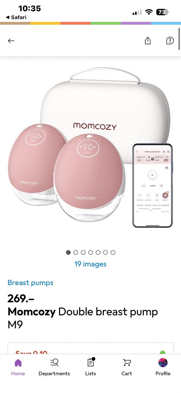 Momcozy Accessori per l’allattamento: Milchpumpe / Breastpump Momcozy M9 – Nuovo e nell'imballaggio originale da Bülach venduto da SwissFloridian 4