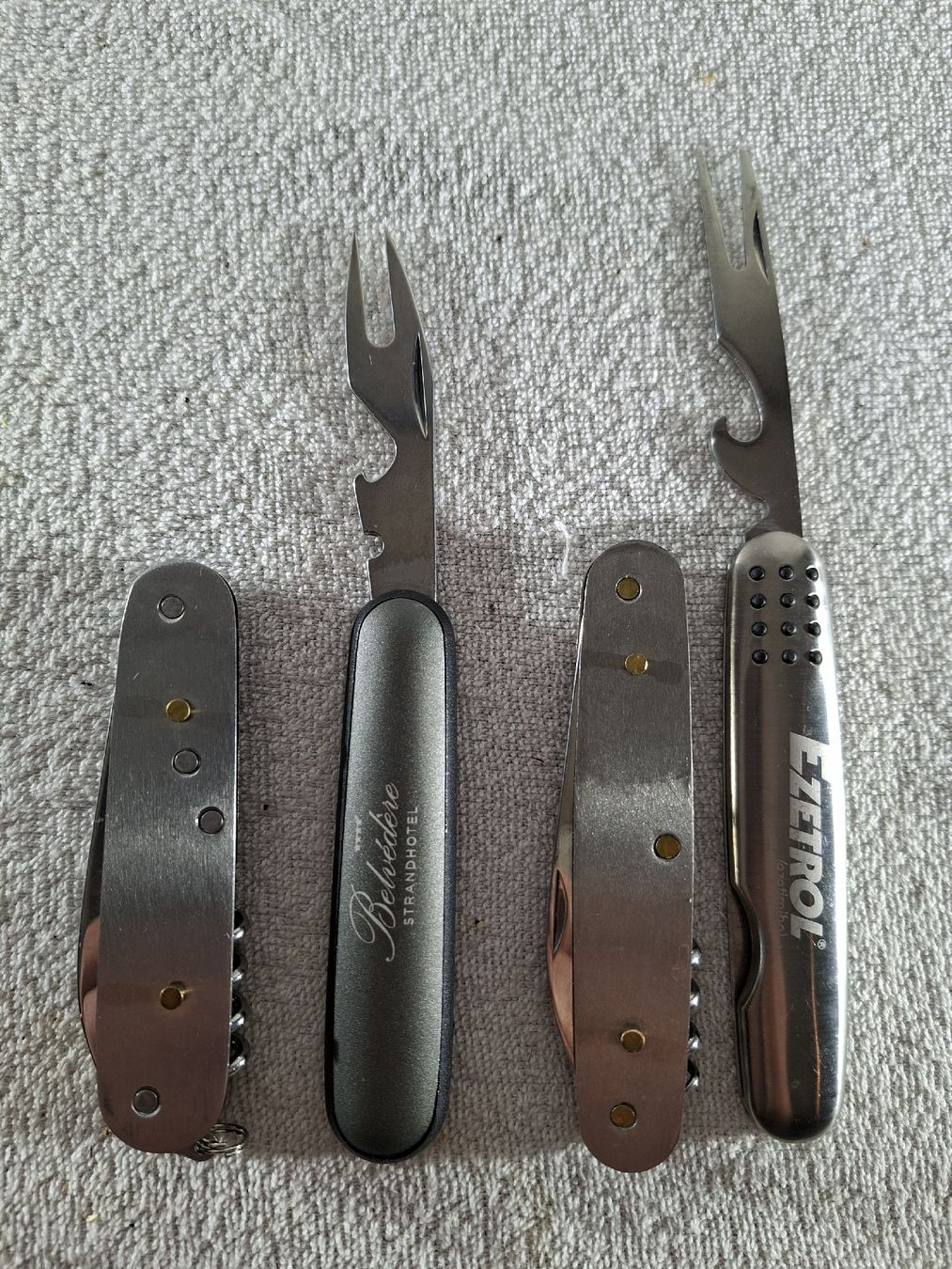 Coltelli tascabile: Sackmesser mit Gabel, PicNic, Outdoor – Usato da Grindelwald venduto da carro5 3