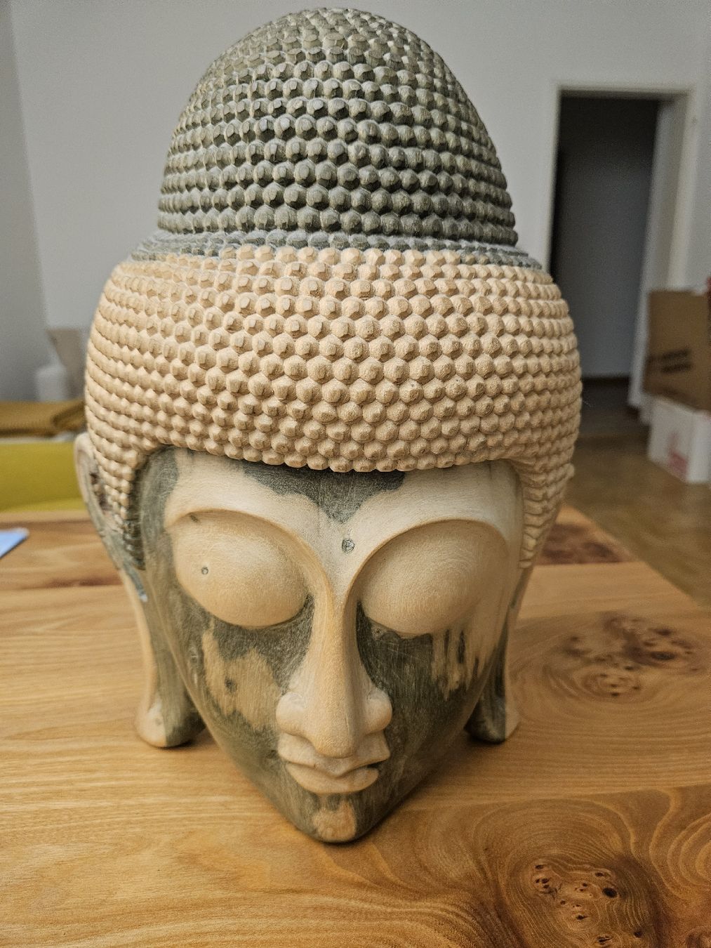 Sculture & Statue: Statue bois visage bouddha – Usato da Zürich venduto da nikky26