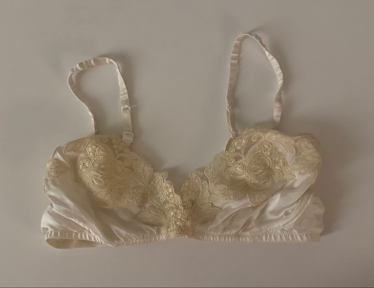 La Perla Altra biancheria intima: La Perla Bralette weiss – Usato da Basel venduto da ndeon