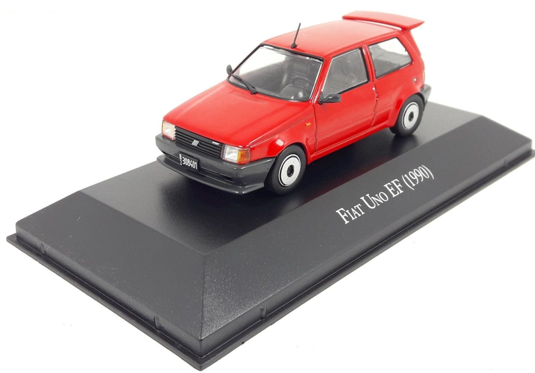 Fiat Modellini d'auto: Fiat Uno EF 1990 , rot , 1:43 – Nuovo e nell'imballaggio originale da Goldach venduto da Feivel9