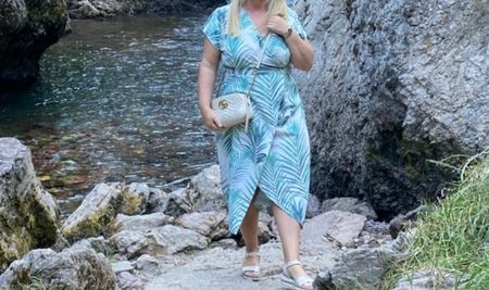 Sommerkleid Gr 46