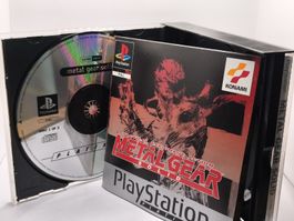 Metal Gear Solid ( Français)Platinum PS1 - Jeu rétro FR
