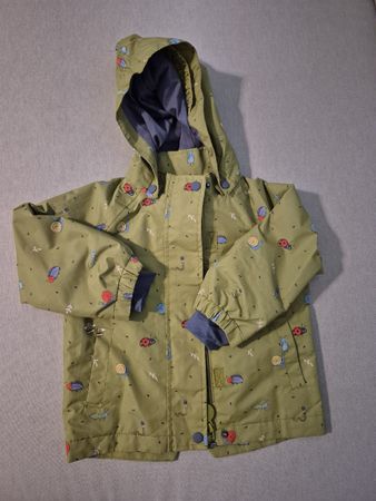 Tchibo Kinder Regenjacke Grösse 86/92, winddicht, grün