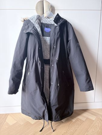 Umstands- und Babytragemantel, schwarz, Größe M