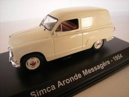 Simca Aronde Messagere 1954 cremeweiss  1:43 von NOREV