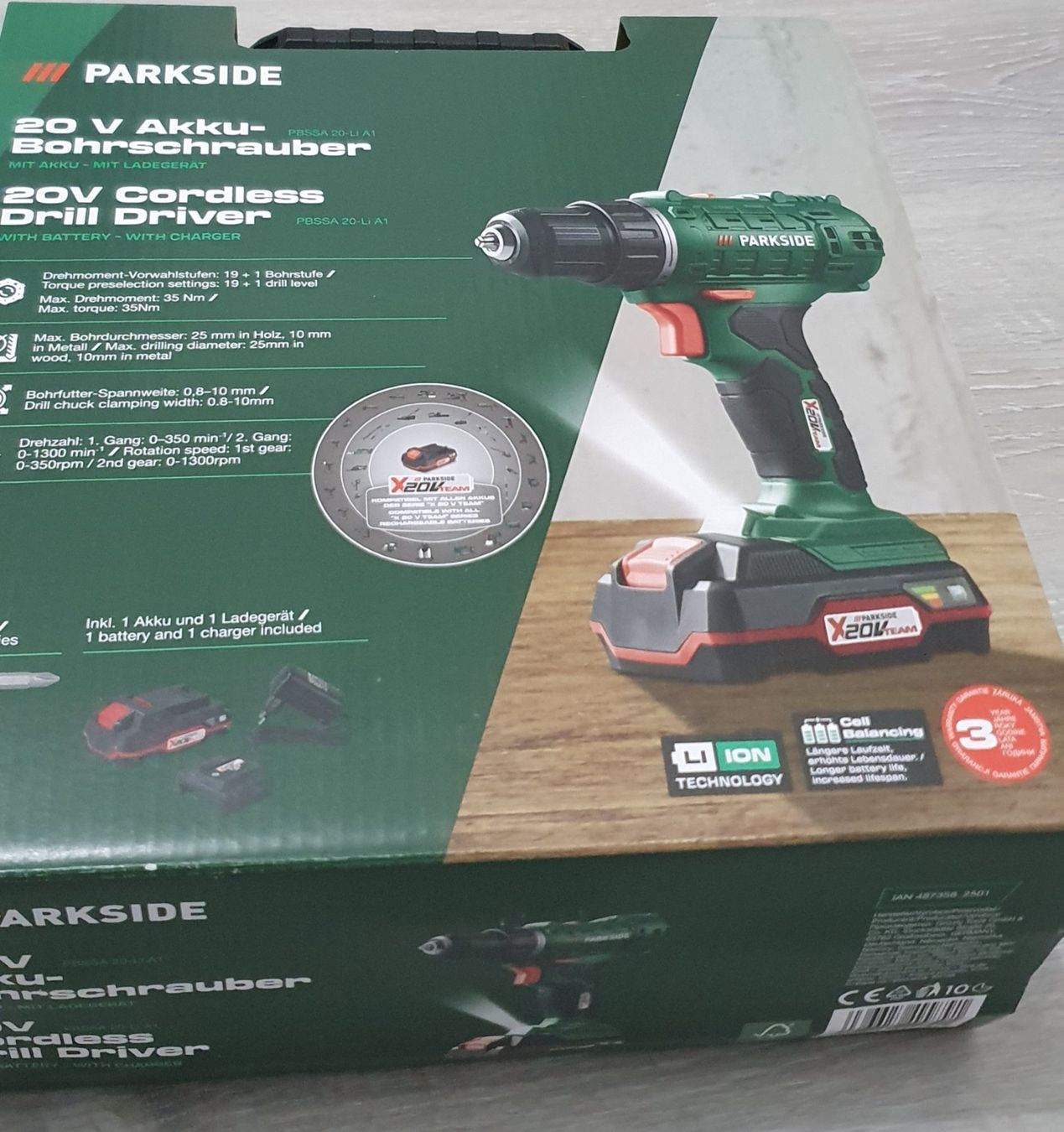 Parkside Akku Und Ladegertnull
