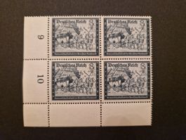 Deutsches Reich Viererblock Briefmarken postfrisch