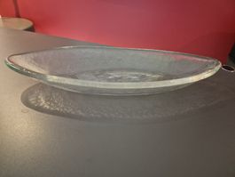 Glasschale aus der Glasi Hergiswil