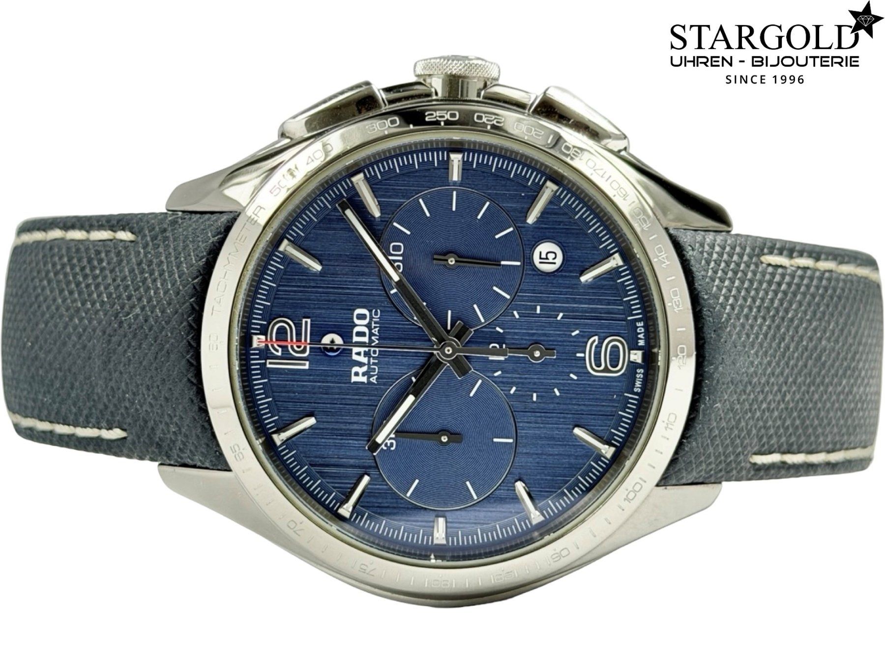Rado Montres: Rado HyperChrome Chronograph - 650.0120.3 – D'occasion à Zürich par Stargold-Uhren 6
