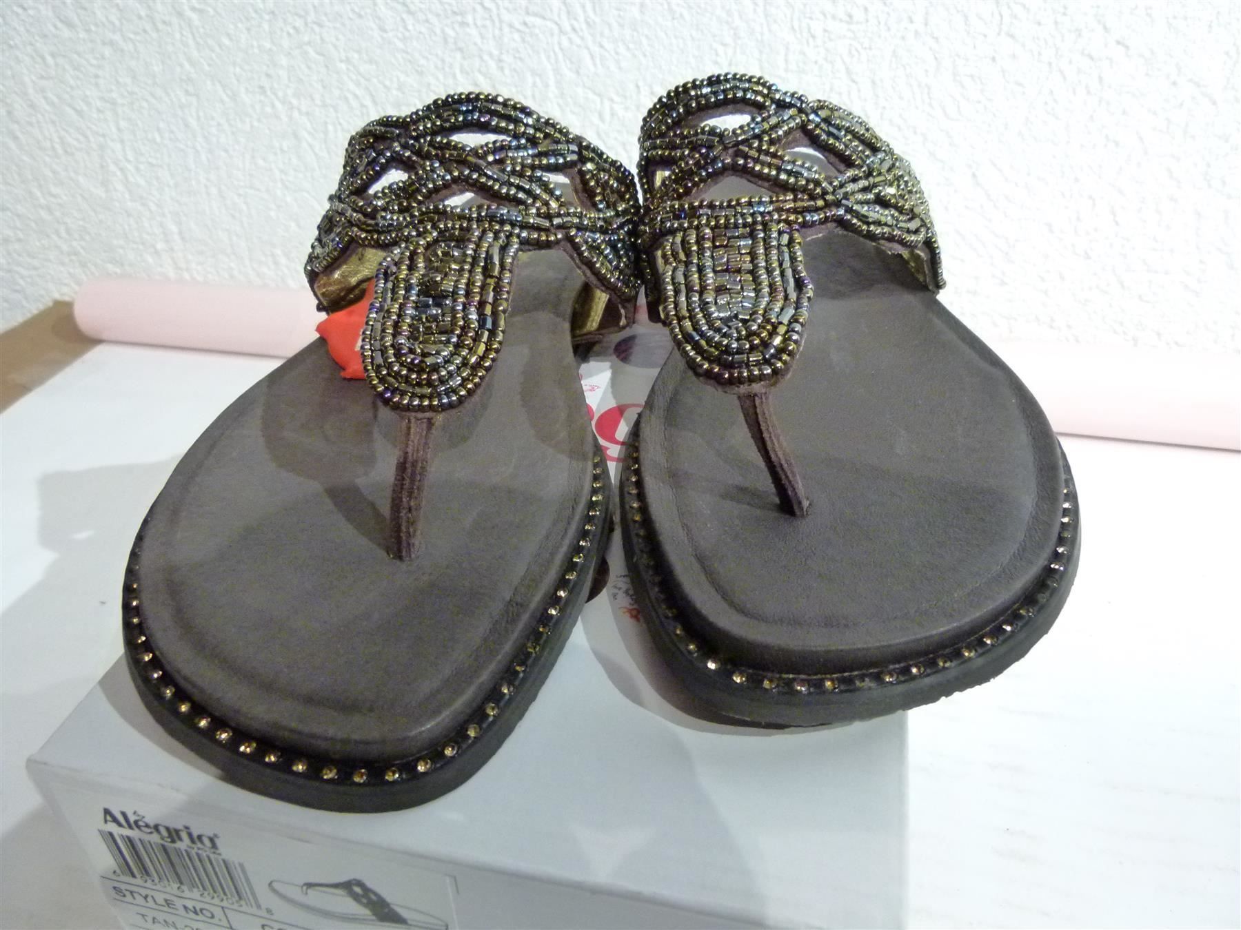 Damenschuhe: Alegria Leder Sandalen Gr. 37 NEU – Neu und originalverpackt aus Uerkheim von Justi.y 2