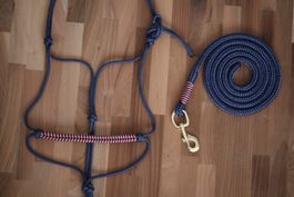 Knotenhalfter Führstrick Set Cob
