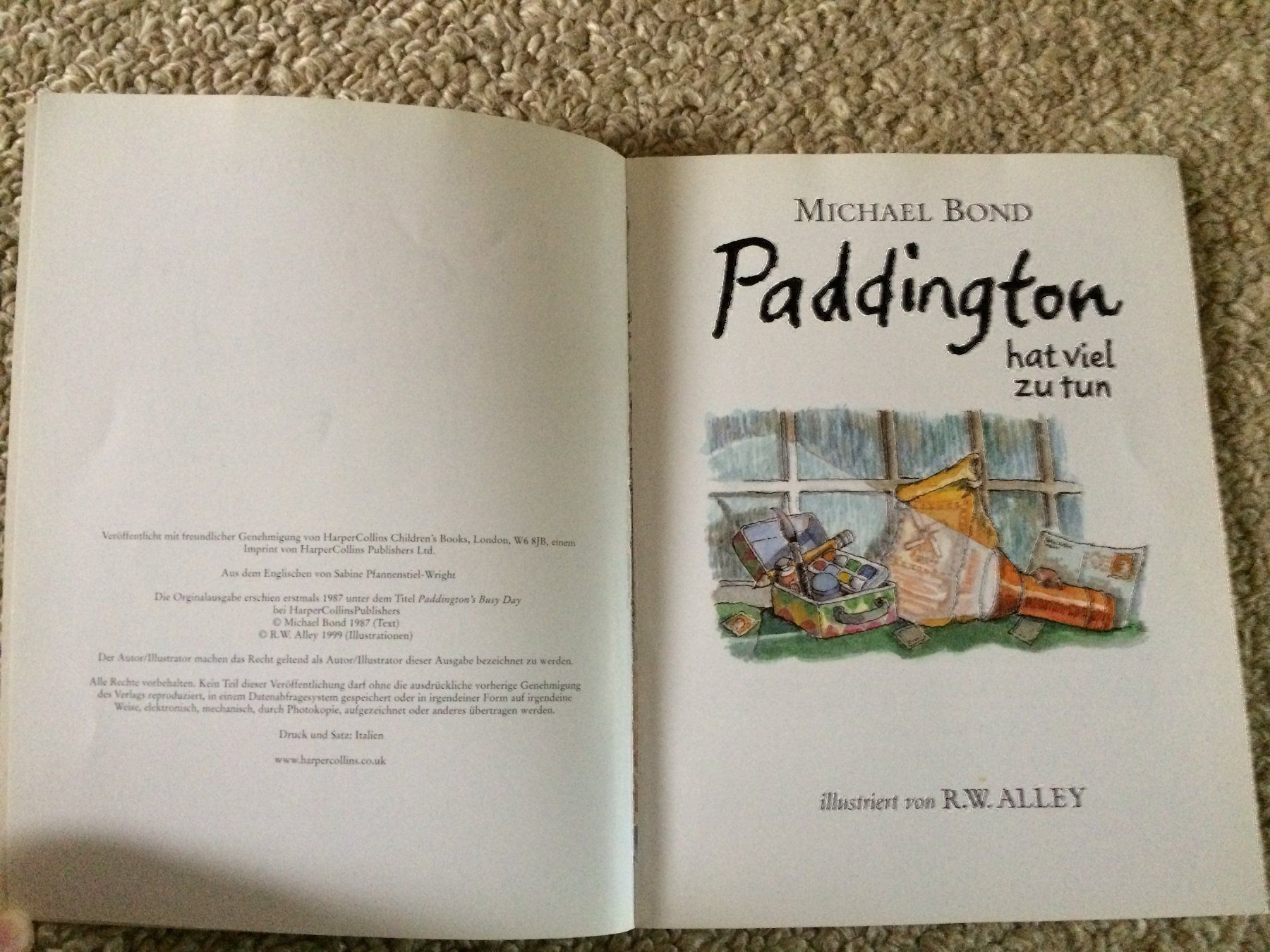 Libri: Michael Bond-Paddington hat viel zu tun – Usato da Buchs AG venduto da ReaNaTsch 2