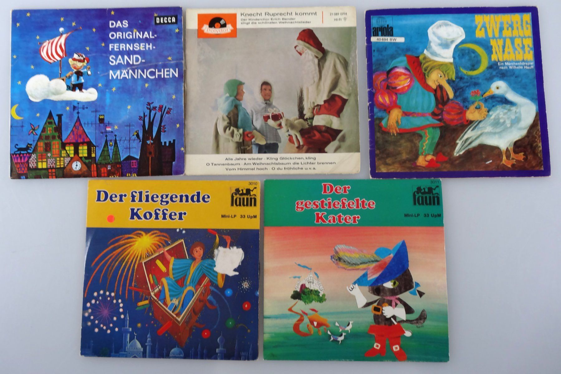 Schallplatten: Vinyl-Singles div. Hörspiele und Märchen – Gebraucht aus Rüti ZH von Restwert_Rueti_ZH 1