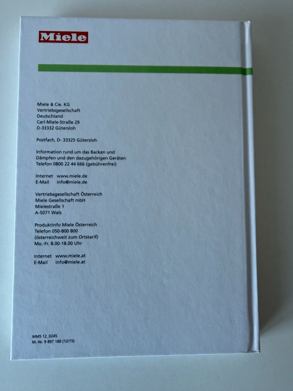 Libri: Kochen und Erhitzen mit Miele – Nuovo (secondo la descrizione) da Winterthur venduto da brittalili 1