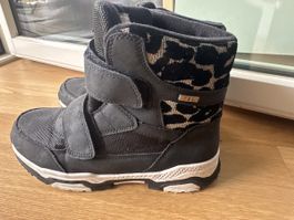 Winterstiefel, Mädchen, Grösse ca36-37…Schwarz,