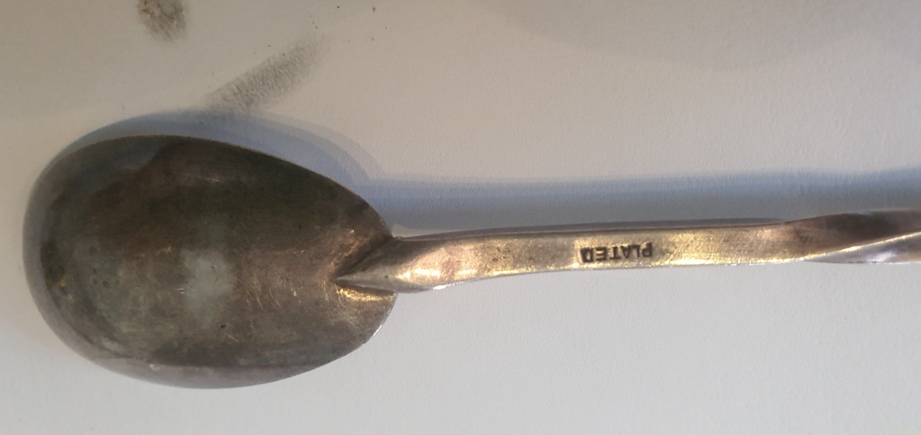 Cucchiai: Spezieller barkeeper Löffel versilbert 10.5cm – Usato da Baden venduto da swiss-alps 4