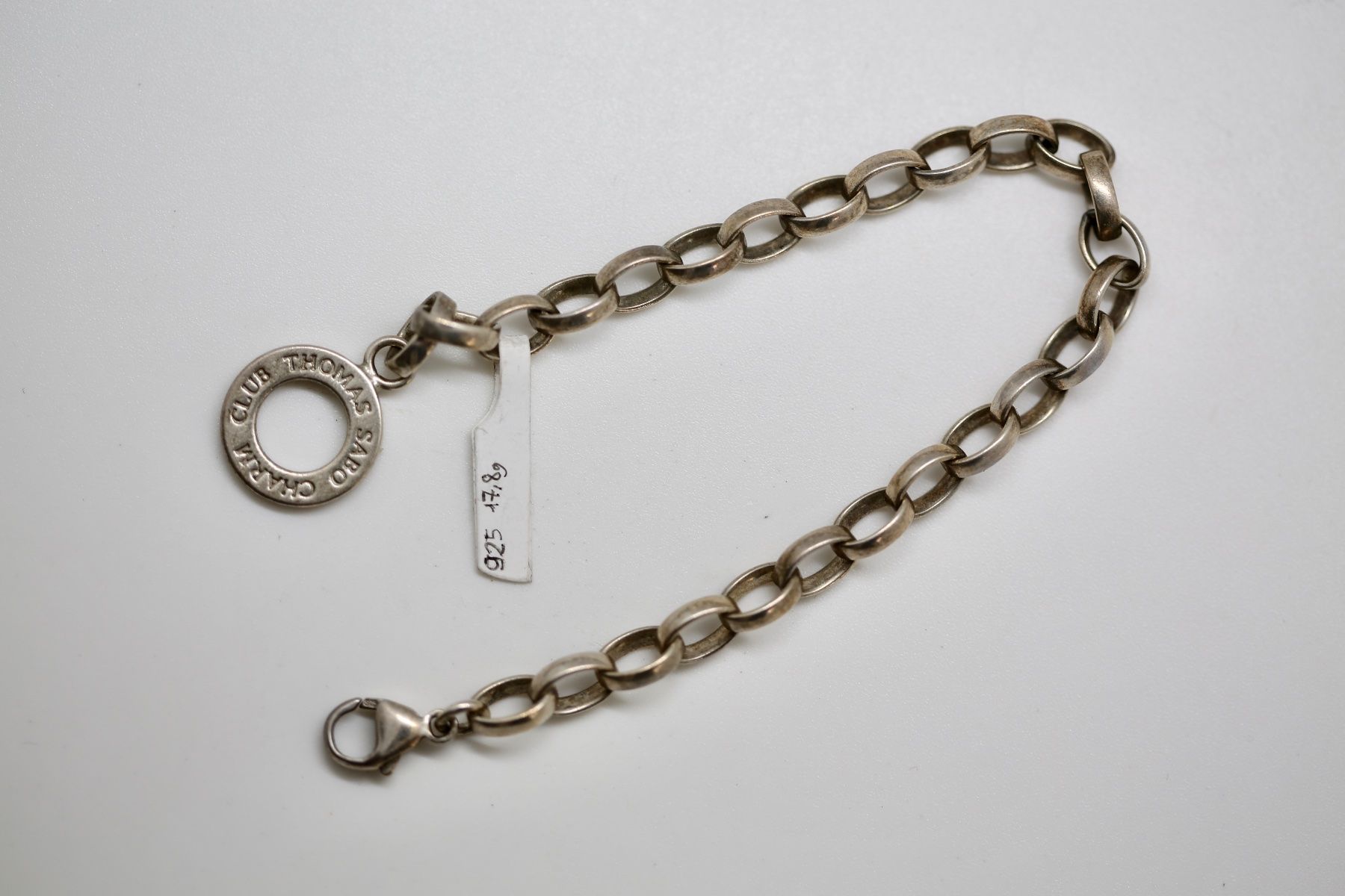 Thomas Sabo Bracciali & Braccialetti: Thomas Sabo Armkette 925 Silber – Usato da Reinach BL venduto da Han-Numismatik