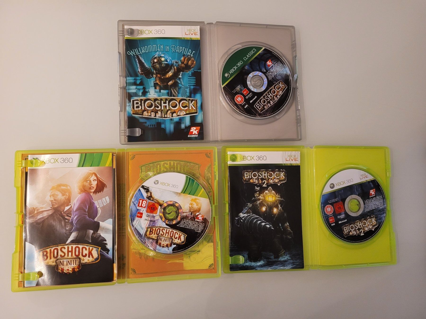 Giochi: Bioshock 3x (XBox 360) – Usato da Uezwil venduto da -Retrogames- 2