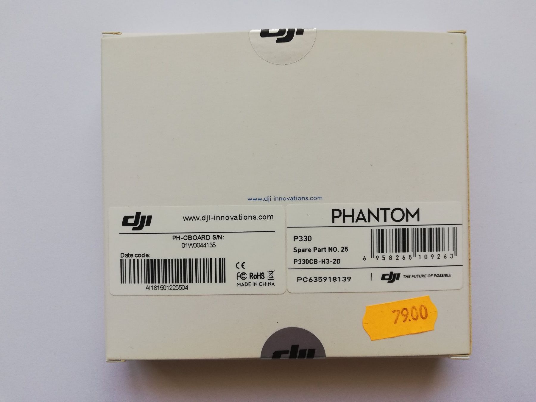 DJI Modellismo RC: DJI Phantom 330 Ersatzteil Nr. 25 – Nuovo e nell'imballaggio originale da Flüh venduto da AMS-Modellbau
