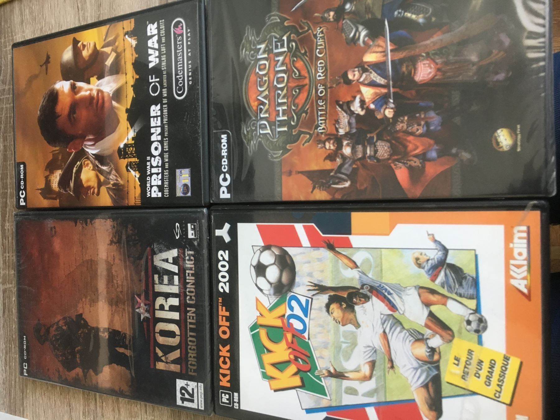 Spiele: Lot de 4 jeux PC – Gebraucht aus Clarens von Surcouf91