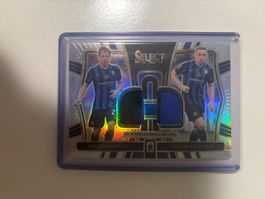 Sammelkarte Select Inter Mailand Barella Frattesi Patch