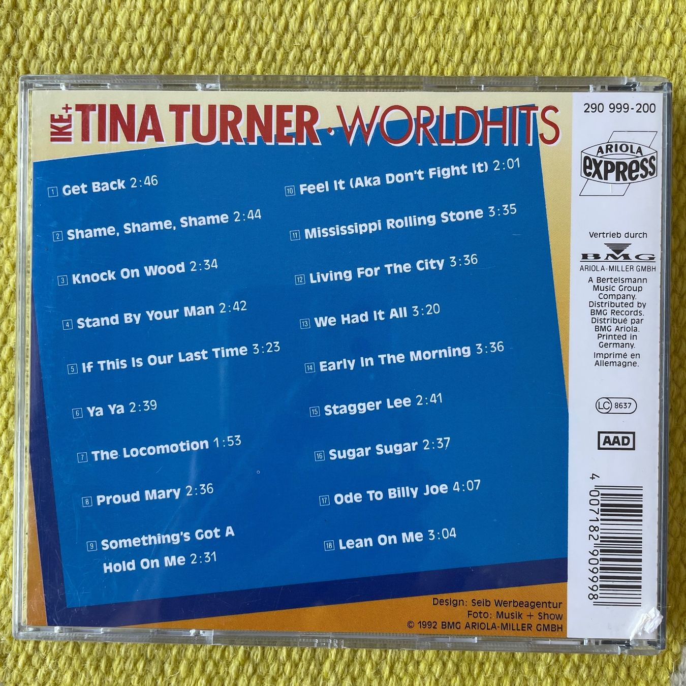 CD: IKE&TINA TURNER-WORLDHITS – Usato da Rorschacherberg venduto da CD-Roli 1