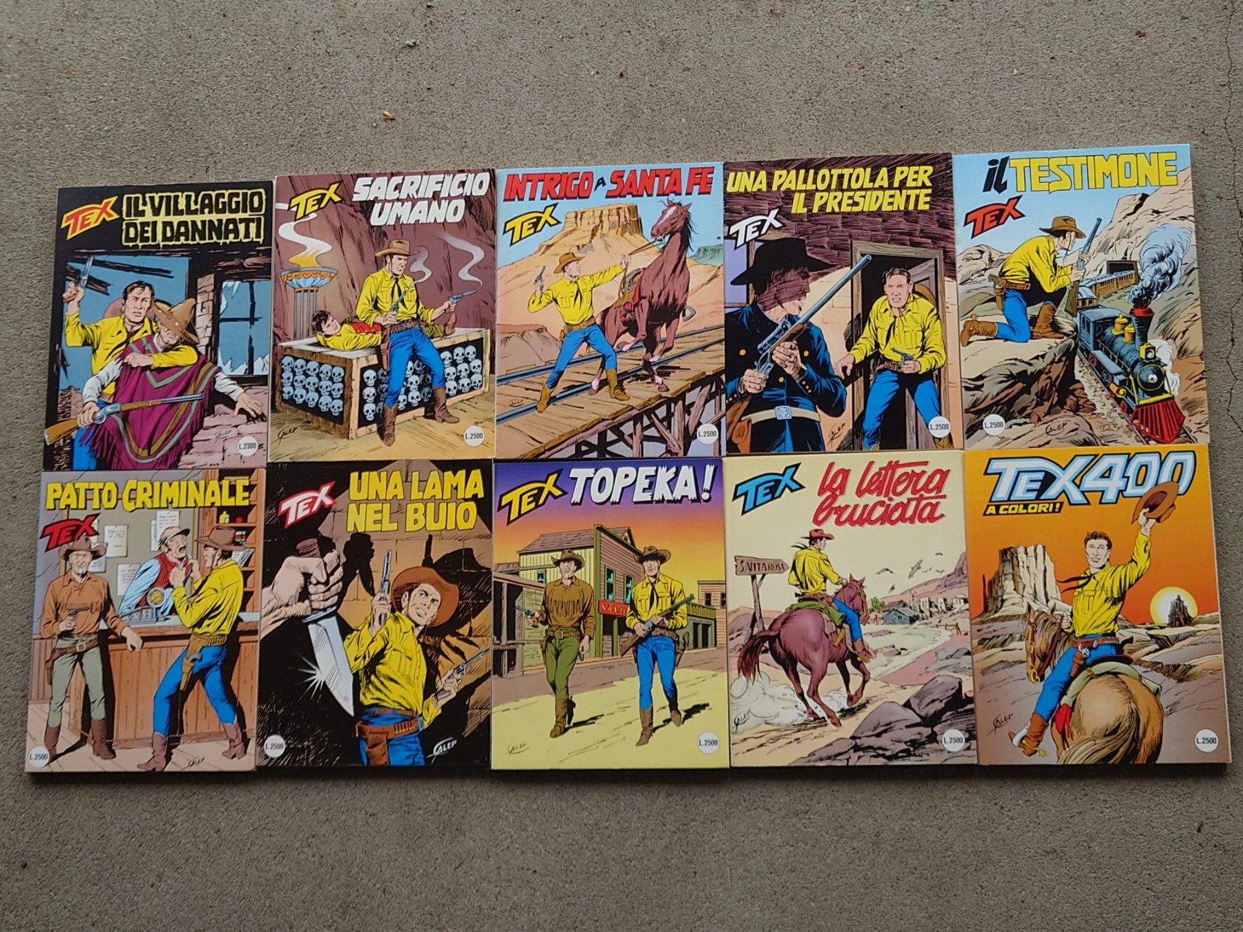 Fumetti: TEX - Vendo albi 391-400 – Usato da Vezia venduto da rembrandt-409
